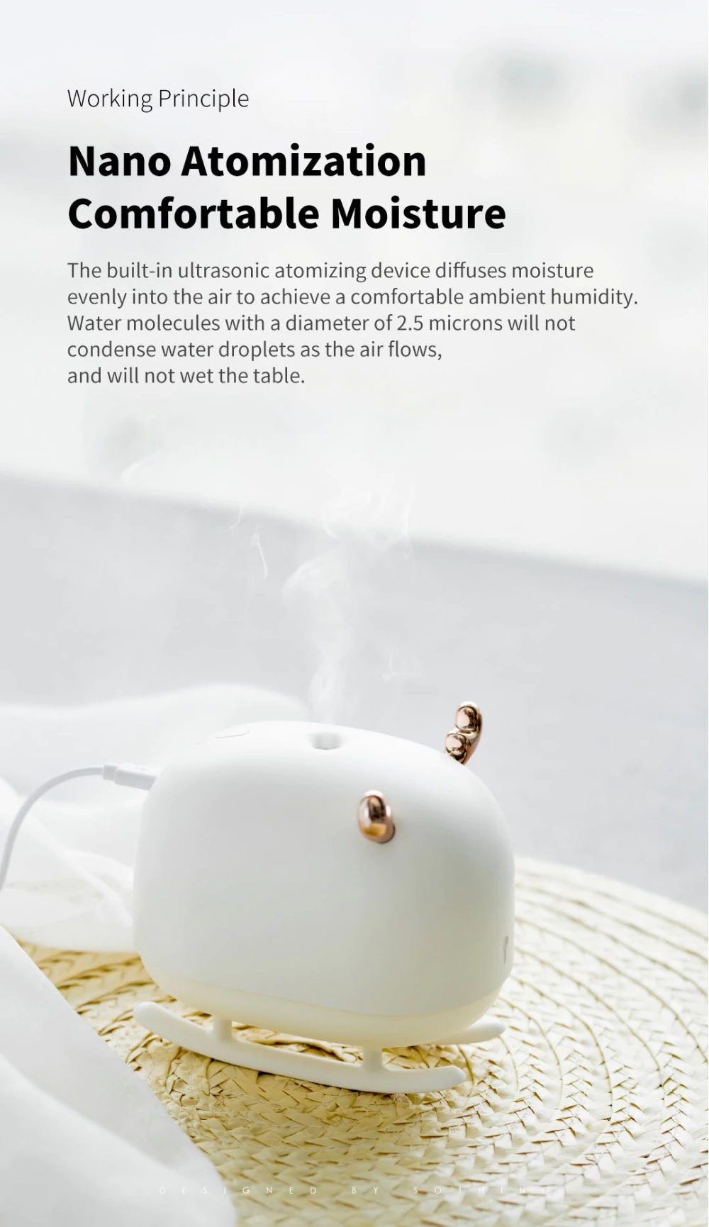 xiaomi sothing deer humidifier