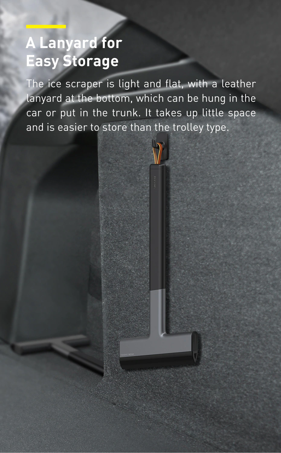 Xiaomi Baseus Quick Clean Car Ice Scraper dove acquistare