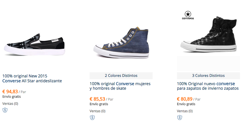 Comprar Converse Baratas en AliExpress