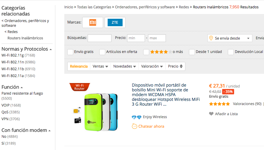 Routers Wifi Xiaomi, Huawei y otros Routers Wifi Baratos